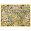 Ancient map of the Low countries ( Belgium, Netherlands and Luxembourg ) by Ortelius.