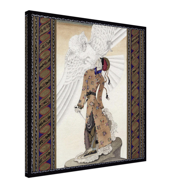 Kay Nielsen Arabian Nights illustration The Tale of the Third Dervish Prince and Roc bird