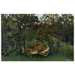 Henri Rousseau The Hungry Lion Attacking An Antelope