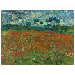 Poppy field by Vincent Van Gogh