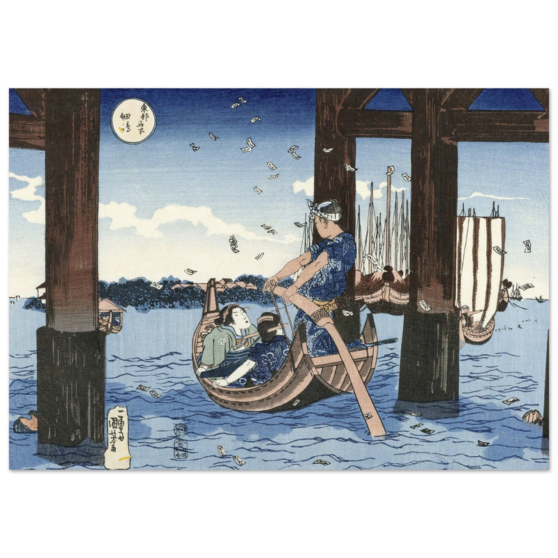 Tsukuda Island by Utagawa Kuniyoshi.