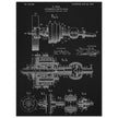 Automobile Drive Gear patent 787908 by Henry Ford. Vintage car