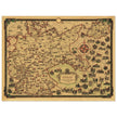 A Pictorial old ancient map of Germany by Ernest Dudley Chase.