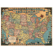 America the Wonderland: A Pictorial Map of the United States by Ernest Dudley Chase.