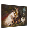 Scene from A Midsummer Night's Dream. Titania and Bottom painting by Edwin Landseer.