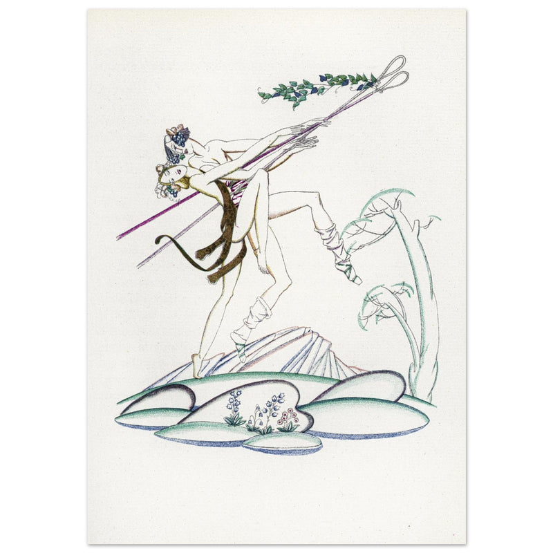 Daphnis and Chloe illustration by John Austen.