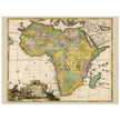Africa vintage map of the XVII Century.   by Carel Allard