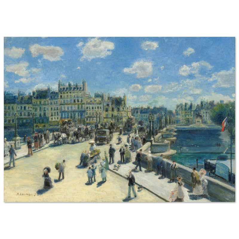 Pont Neuf  Paris by Auguste Renoir.