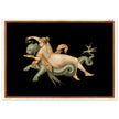 Nereid sea nymph supported by a monster, half panther and half fish by Victor Steeger.