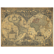 Orbis terrarum typus de integro multis in locis emendatus by cartographer Petrus Plancius World map