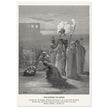 Gustave Dore The Bible engraving print . The finding of Moses illustration .