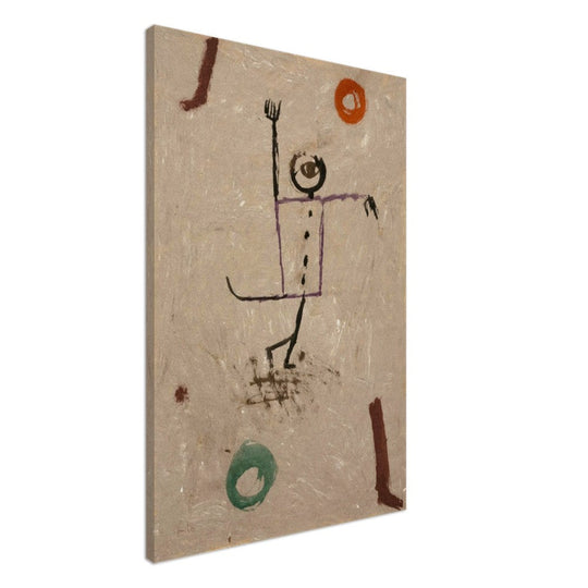 Paul Klee Arie des Tenor Buffo abstract painting.