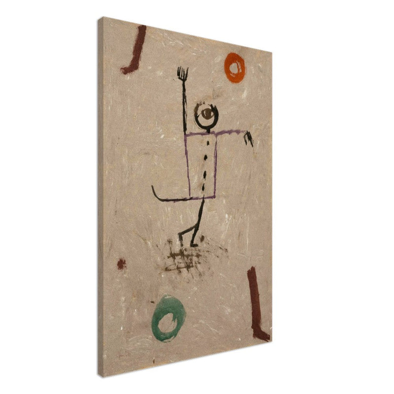 Paul Klee Arie des Tenor Buffo abstract painting.