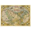Ancient map of the Low countries ( Belgium, Netherlands and Luxembourg ) by Ortelius.