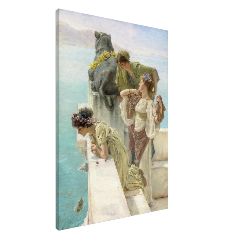 A Coign of Vantage by Sir Lawrence Alma Tadema painting.