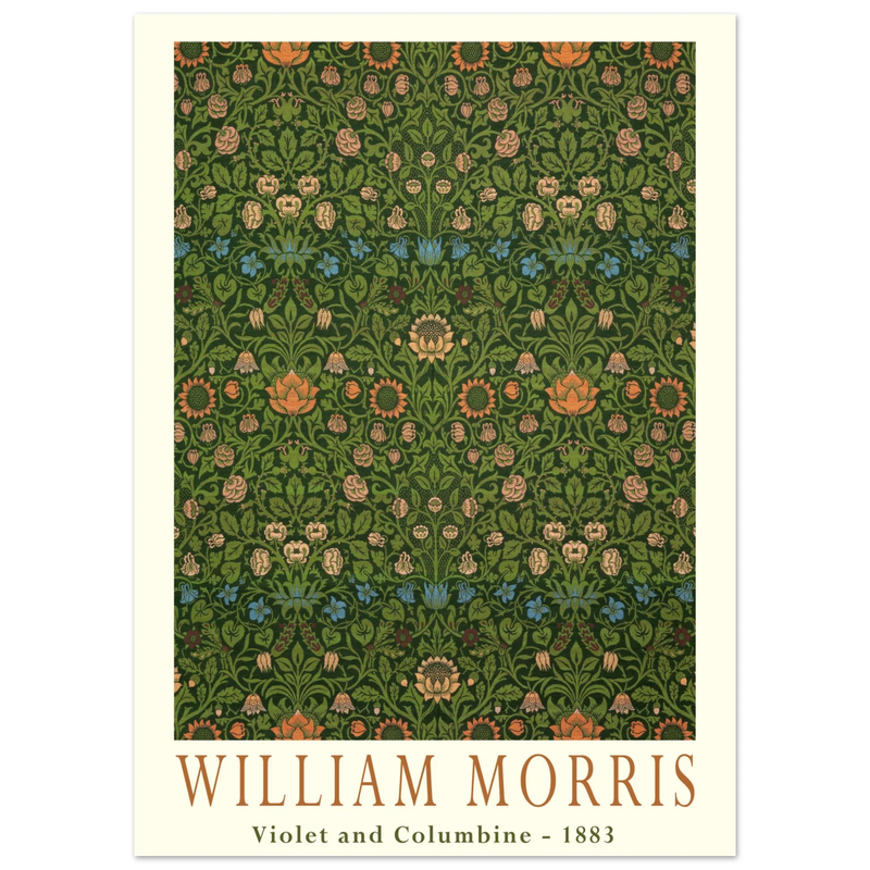 William Morris Violet and Columbine.