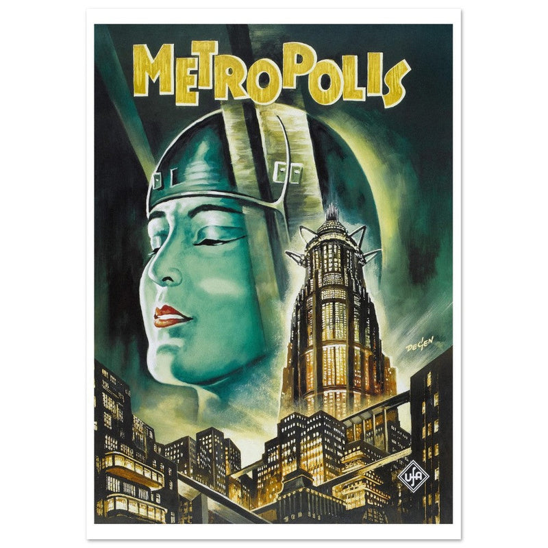 Metropolis movie poster.