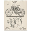 Motorcycle old patent 686284 by Gottschalk