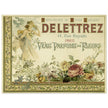 Delettrez french perfumery vintage art nouveau advertising.