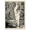 John Austen illustration for Hamlet The death of Ophelia