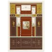 Mural frescoes paintings in Pompeii engravings by Fausto and Felice Niccolini.