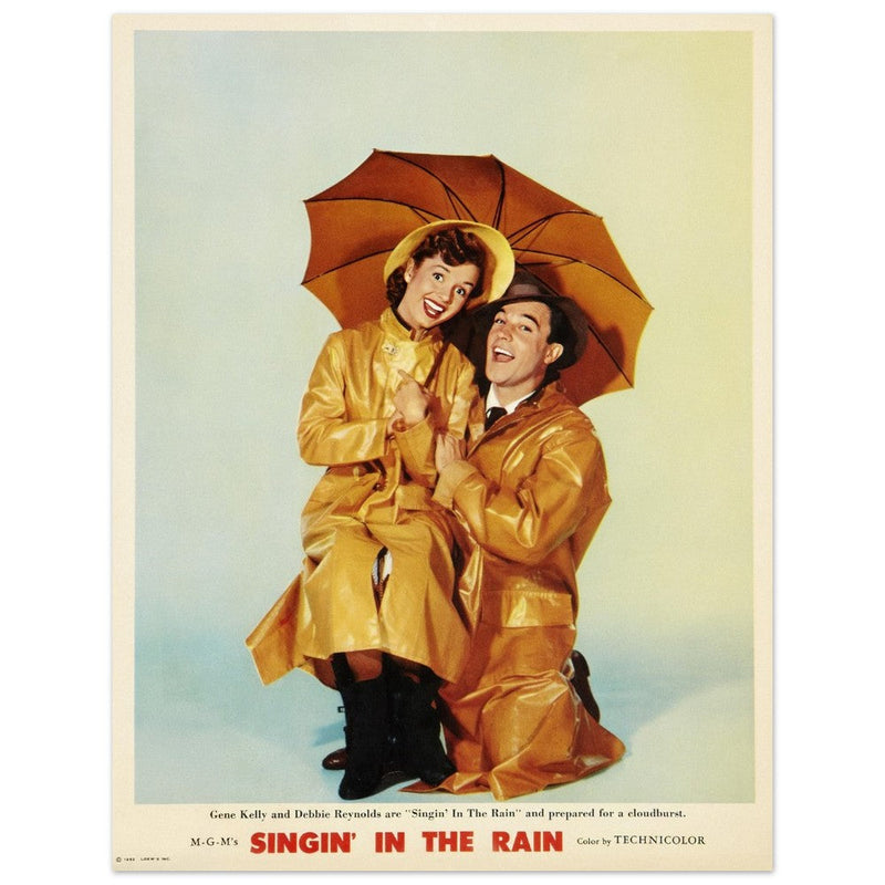 Singin' in the Rain movie poster.