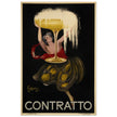 Leonetto Cappiello Contratto vintage poster .