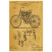 Motorcycle old patent 686284 by Gottschalk