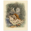 Paul Emile Becat erotic illustration Les Baiseres VI ( The Kisses ) Ecstasy