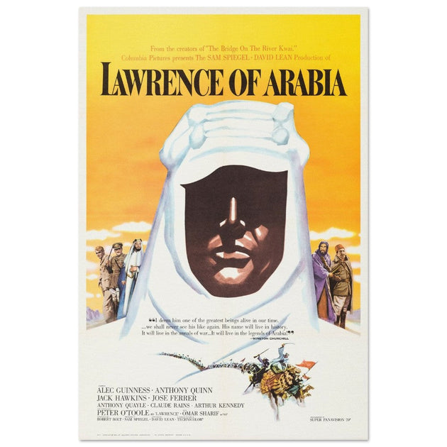 Lawrence of Arabia movie poster.