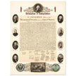 Official Facsimile of the Declaration of Independence 1903.  print.