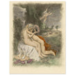 Paul Emile Becat erotic illustration Les Baiseres XX ( The Kisses ) The crown of flowers