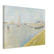 Georges Seurat The canal of Gravelines, in the direction of the sea.