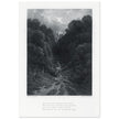 Gustave Dore illustration of King Arthur legend .Lancelot approaching the Castle of Astolat, Idylls of the King by Alfred Tennyson.