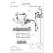 Electric Flat Iron patent by Henry W. Seeley Patent 259.054