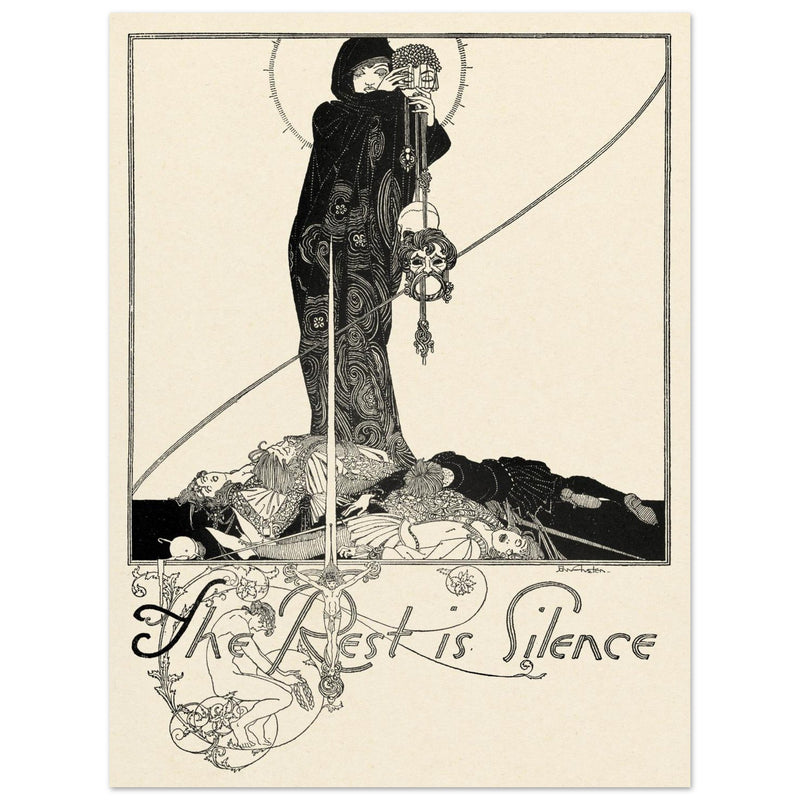 John Austen illustration for Hamlet - Ophelia