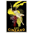 Asti Cinzano vintage poster advertising by Leonetto Cappiello.