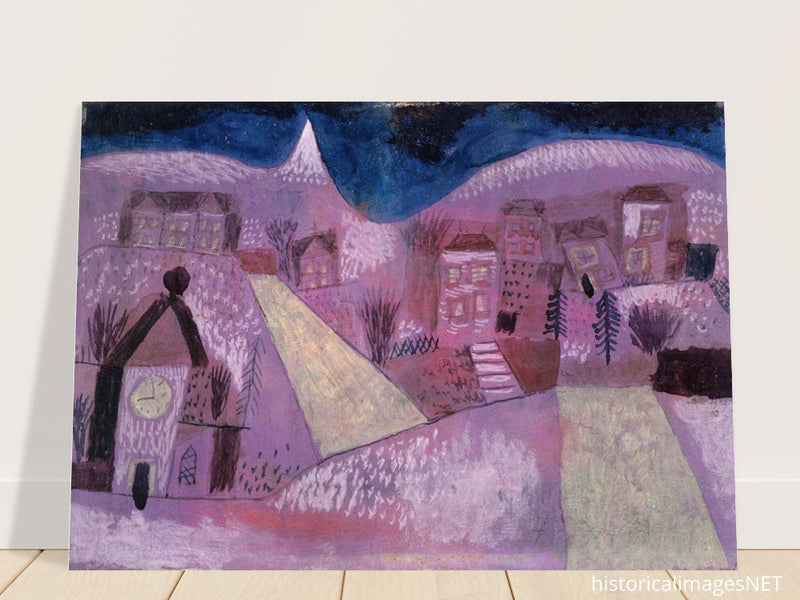 Paul Klee  Winterlandschaft ( Winter landscape ).