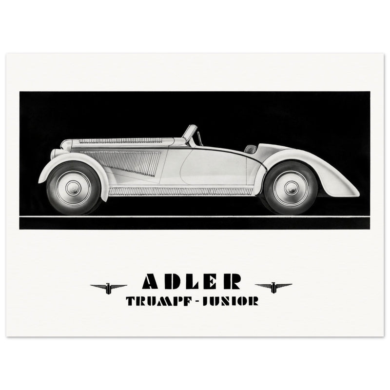Adler Trumpf Junior Sport roadster vintage car