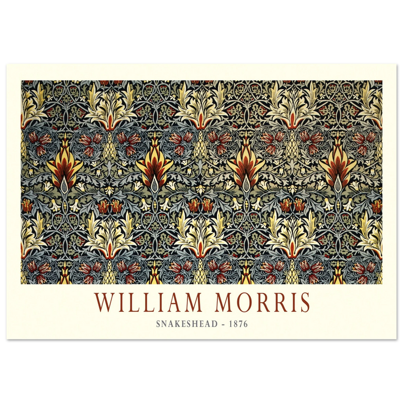 William Morris Snakeshead 1876.  .
