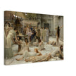 The Women of Amphissa canvas by Sir Lawrence Alma Tadema. Ancient greece painting reproduction