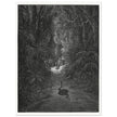 Gustave Dore Paradise Lost. Satan as a serpent in Eden.