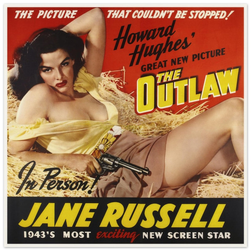 The Outlaw movie poster.