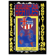The Beatles concert poster reproduction. Final Concert at Candlestick Park in 1966.