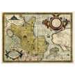 Ancient map of Tartaria by Abraham Ortelius  XVI Century.