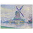 Paul Signac Moulin d' Edam Windmill in Edam painting