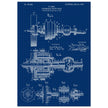 Automobile Drive Gear patent 787908 by Henry Ford. Vintage car