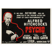 Psycho by Alfred Hitchcok's movie poster.