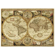 Ancient old world map of the XVII century by John Speed.