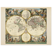 1690 World map - Orbis Terrarum Nova et Accurata Tabula